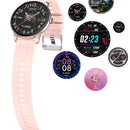 Bluetooth Call Women Round Smartwatch Waterproof Sports