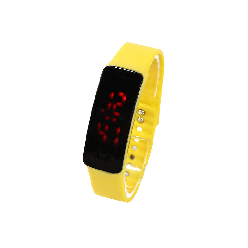 Candy Color Silicone Children's Digital Watch