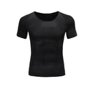 Male Chest Compression T-shirt Fitness Hero Belly Buster Slimming