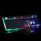 GTX300 Gaming CF LOL Gaming Keyboard Mouse Glowing Set