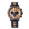 Luxury Wood Stainless Steel Men Watch Stylish Wooden