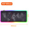 Large Mouse Pad, Gaming Gaming, Colorful Seaming, Waterproof Cloth