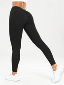 Women's Yoga Pants High Waist Lift High Elastic Tight Fitness Trousers