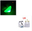 LED Night Light Mushroom Wall Socket Lamp EU US AU Plug Warm-White light.