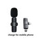 Wireless Lavalier Microphone Portable Audio Video Recording Mini Mic For I Phone Android Long Battery Life Live Broadcast Gaming