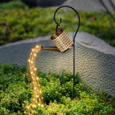 Garden Art Light Solar Watering Can Lamp