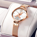 Ultra-thin quartz watch ladies