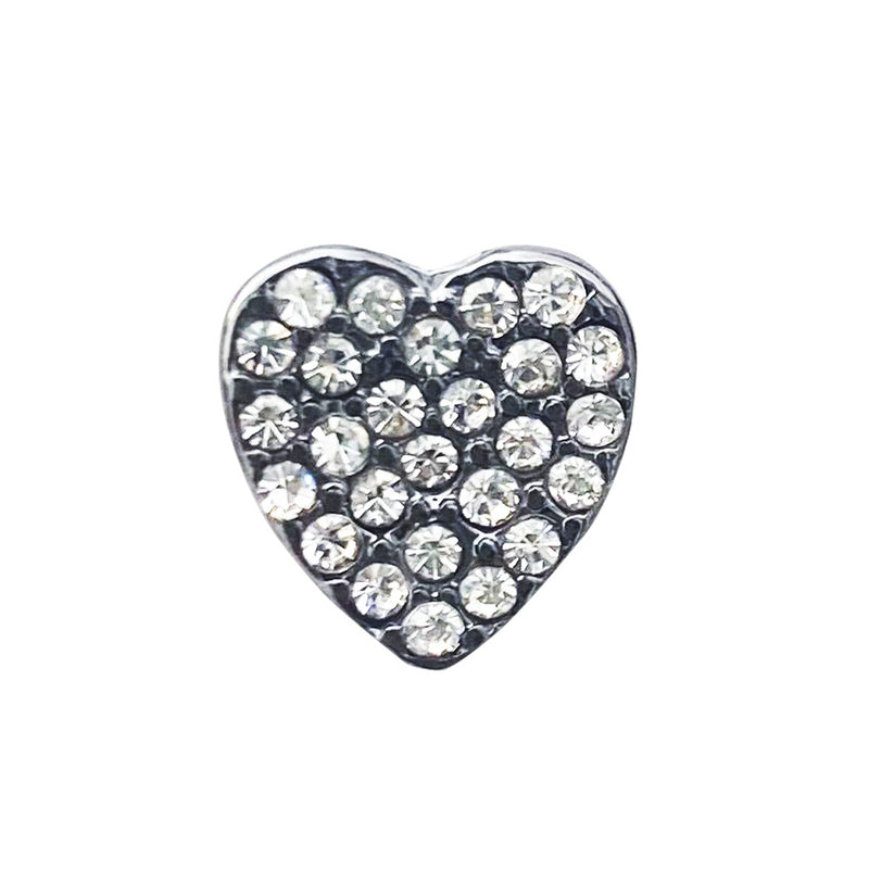 All-match Exquisite Small Silver Brooch With Full Diamonds And Diamonds