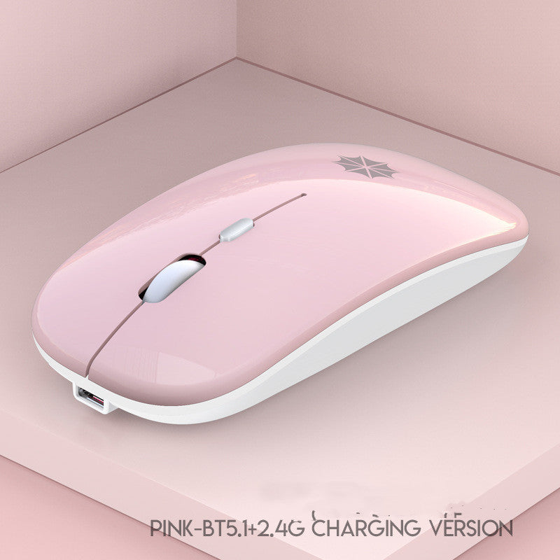 Silent Silent Laptop Gaming Girl Mouse