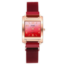 Magnetic buckle casual quartz female watch