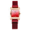 Magnetic buckle casual quartz female watch