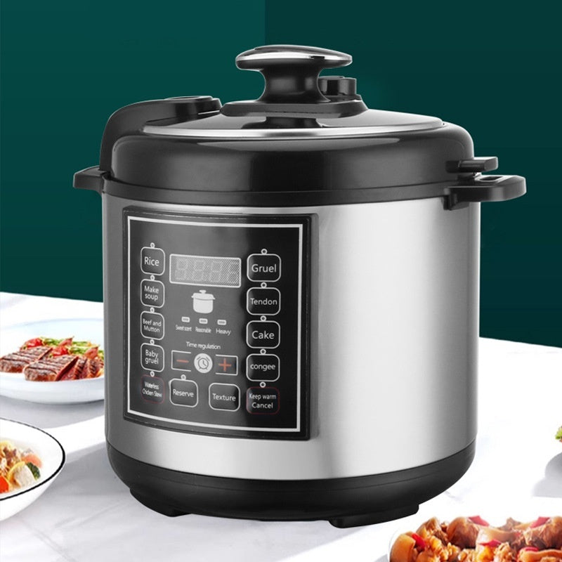 5L Pressure Cooker Multi-function Intelligent Reservation Timing Rice Cooker Household