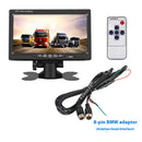 7-inch Car Monitor Desktop Reversing Monitor Display