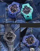 Shockproof Military Men's Fashion Waterproof Chronograph Luminous Electronic Watch