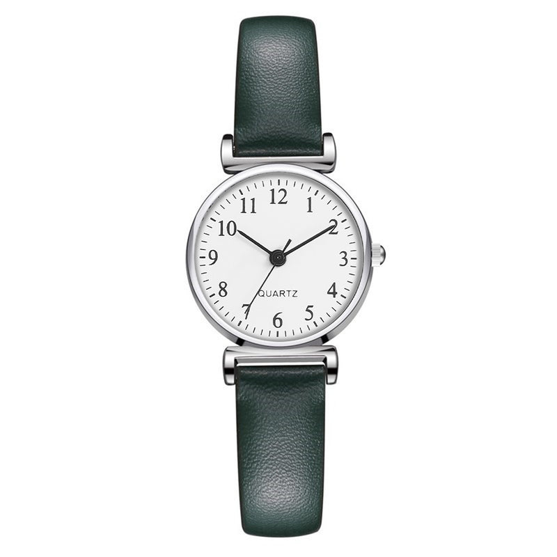 Small And Simple Temperament Student Quartz Watch With Thin Strap