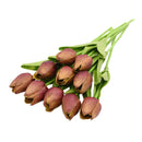 10PCS Fake Tulips Artificial Flower Real Touch for Home Decoration