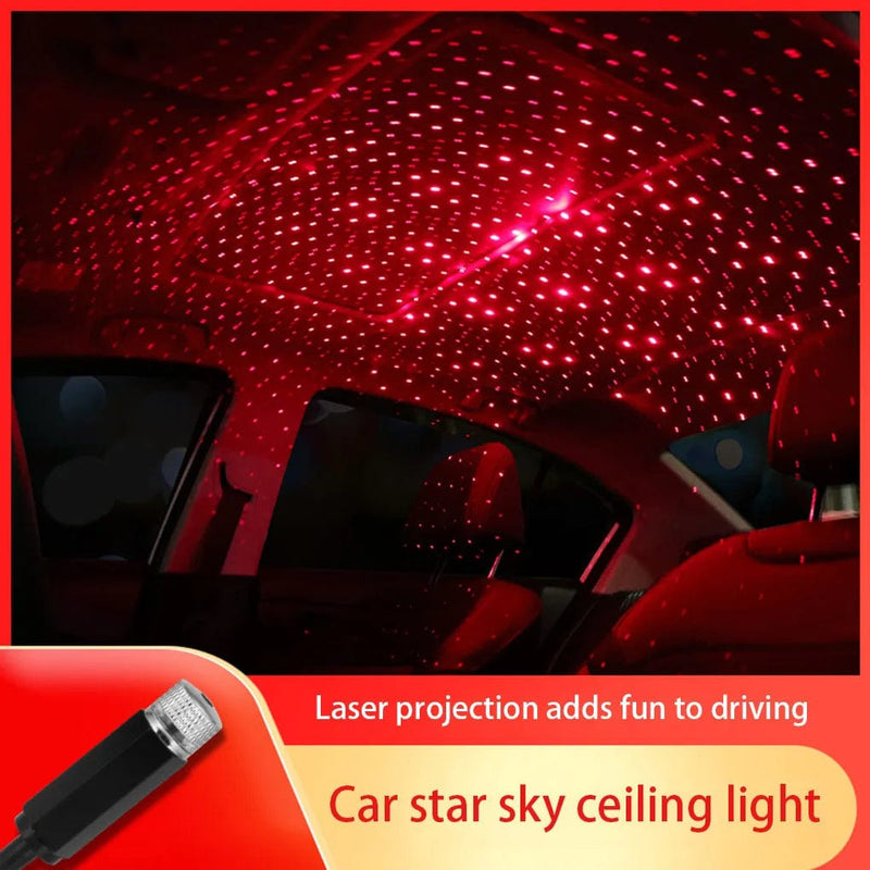 USB Decorative Lamps Adjustable Car Interior Decor Light