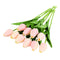 10PCS Fake Tulips Artificial Flower Real Touch for Home Decoration