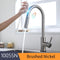 Smart Touch Kitchen Faucet with Sensor and Rotate Function