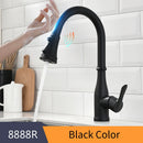 Smart Touch Kitchen Faucet with Sensor and Rotate Function