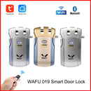 Wafu 019 Fringerprint Lock Tuya Smart Life Wifi Door lock Password