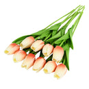 10PCS Fake Tulips Artificial Flower Real Touch for Home Decoration