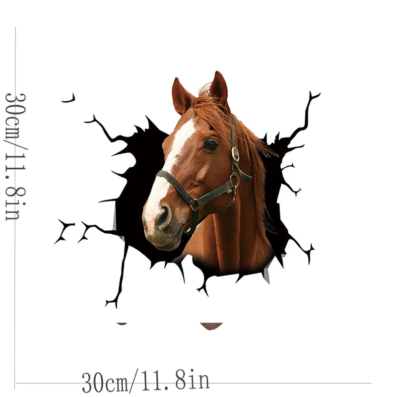 Horse Car Window Sticker