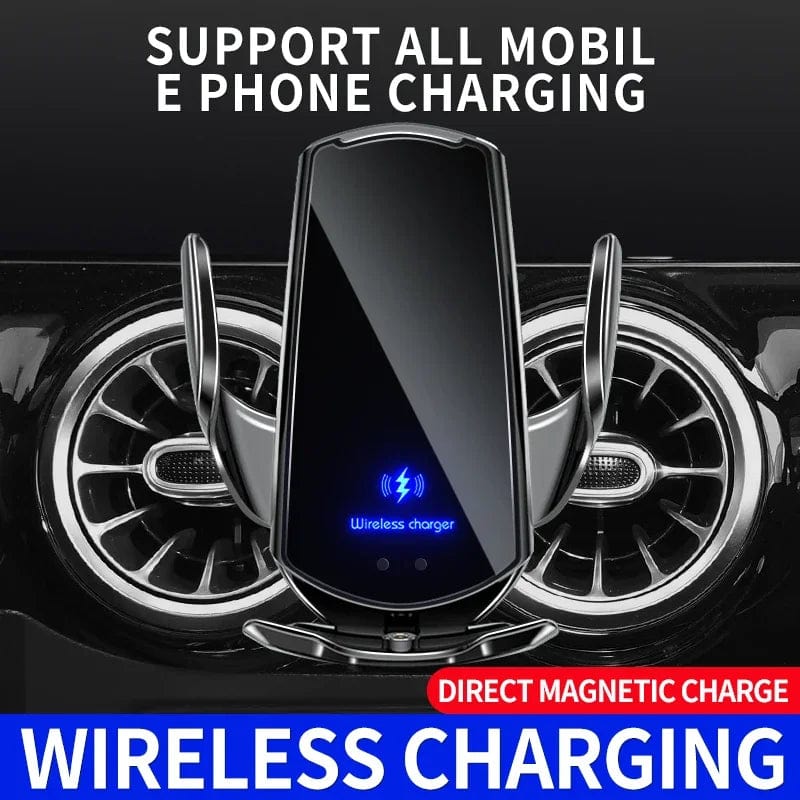 Automatic 15W Qi Car Wireless Charger for iPhone