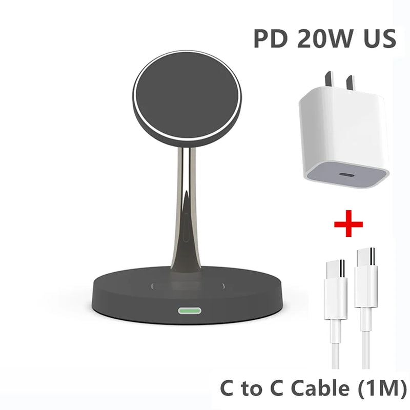 30W Magnetic Wireless Charger For iPhone 15 14 13 12 Pro Max