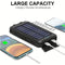 20000mAh Portable External Solar Fast Charging Power Battery Pack 5V