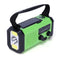 10000mAh Emergency Solar Power Radio USB Charging Hand Crank Radio