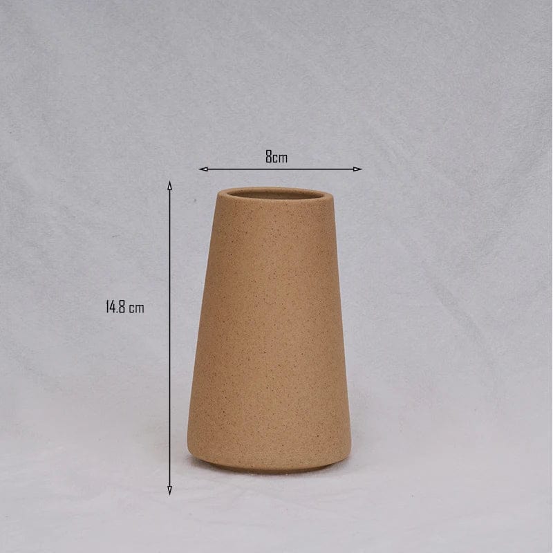 Modern Nordic Clay Vase | Ceramic