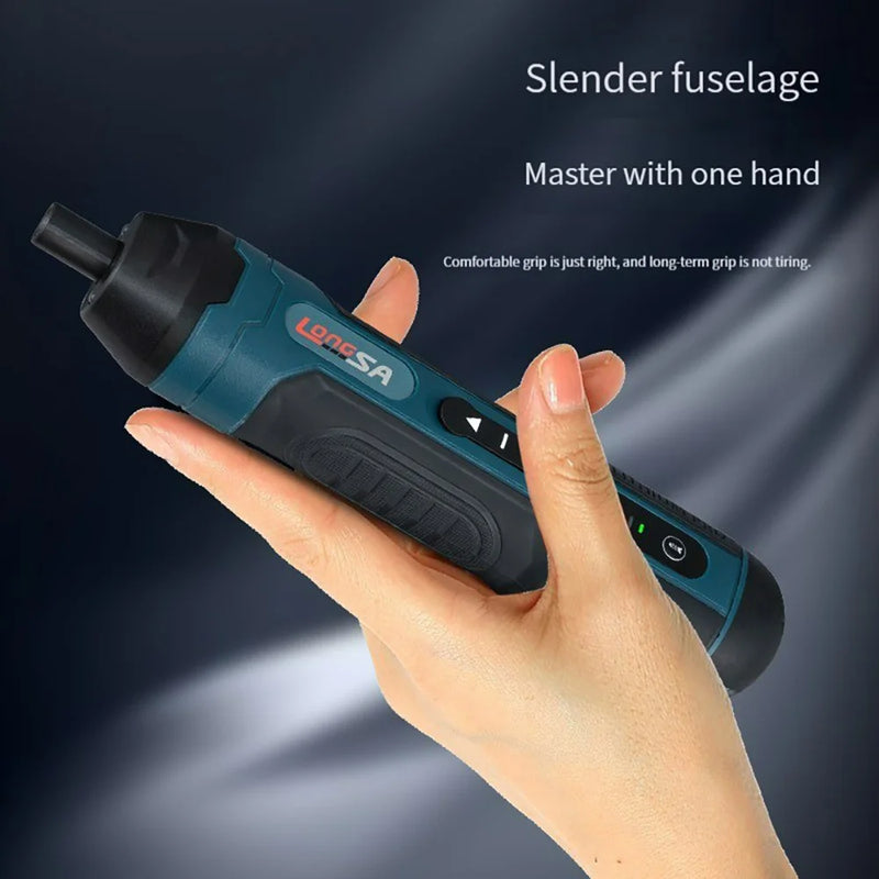 Multi-function Precision Wireless Rechargeable Screwdriver Charging Drill Tool