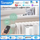 1/6 SONOFF TRVs Quiet Zigbee Thermostatic Radiator  Home Temperature Control System