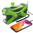 10000mAh Emergency Solar Power Radio USB Charging Hand Crank Radio