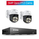 ZOSI 8CH 5MP PTZ Security POE IP Camera System