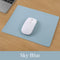 PU Leather Mouse Pad Waterproof Cute Desk Pad