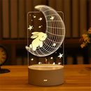 3D Lamp Acrylic Night Lights