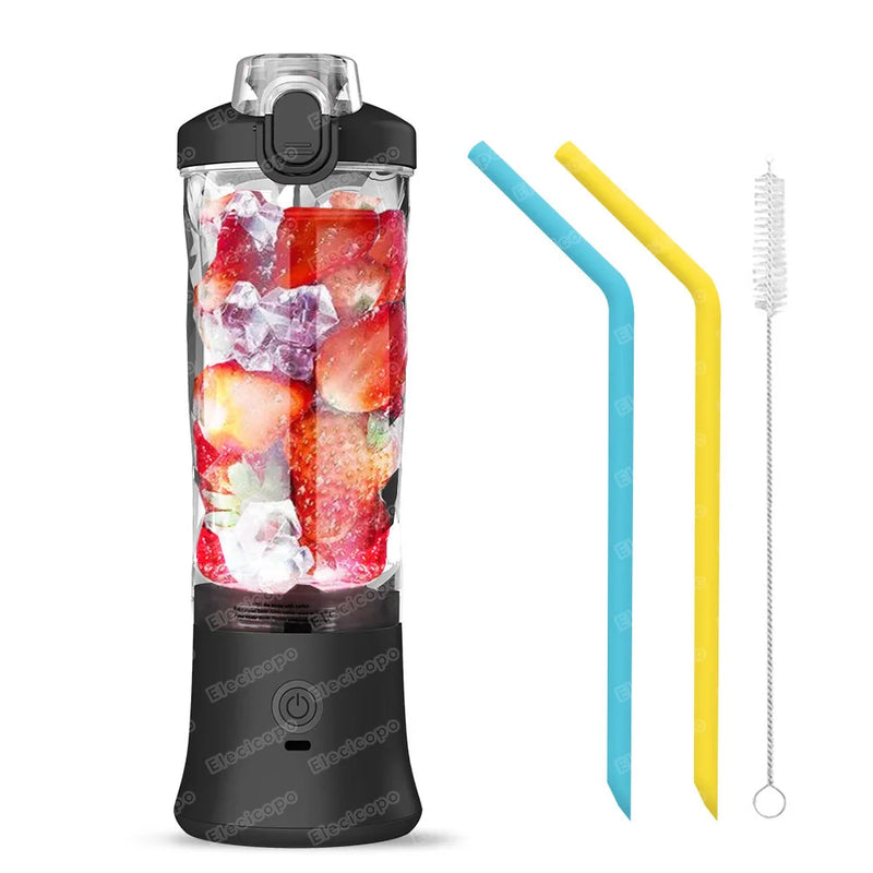 Portable blender mixer 600ML Electric Juicer Fruit Mini Blender