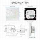 MOES WiFi Water/Electric Floor Heating Thermostat