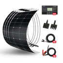 Dokio 12V 100W Monocrystalline Flexible Solar Panel For Car/Boat