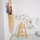 Smart 3D Digital Alarm Clock: Modern Home Decor