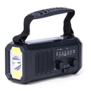 10000mAh Emergency Solar Power Radio USB Charging Hand Crank Radio