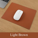 PU Leather Mouse Pad Waterproof Cute Desk Pad