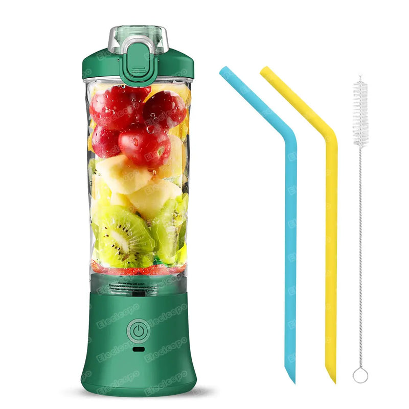 Portable blender mixer 600ML Electric Juicer Fruit Mini Blender