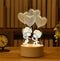 3D Lamp Acrylic Night Lights