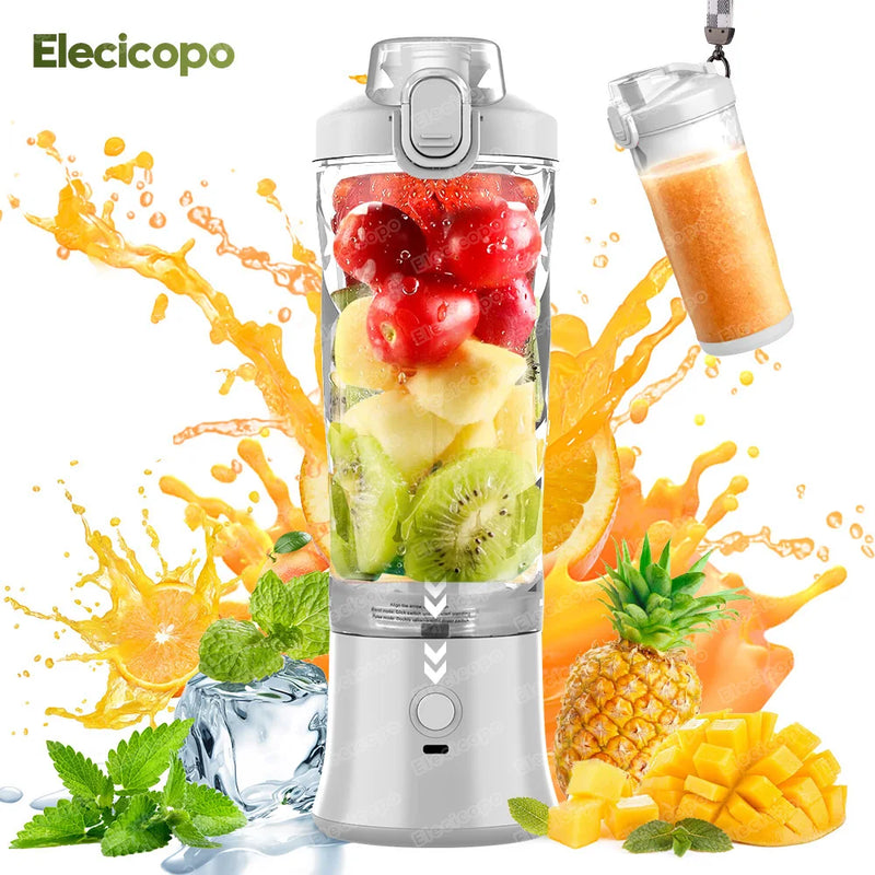 Portable blender mixer 600ML Electric Juicer Fruit