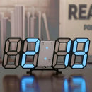 Smart 3D Digital Alarm Clock: Modern Home Decor