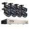 ZOSI 8CH CCTV System H.265+ 5MP Lite HD-TVI DVR kit 8 1080p 2MP