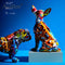 Creative Color Chihuahua Dog Statue Resin